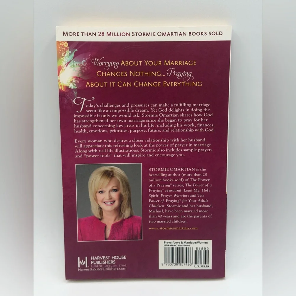 The Power of a Praying Wife by Stormie Omartian (Paperback Book, 1997)
